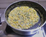 A picture of step 4 of Corn spinach quasadillas.