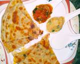 Aloo bahre rogani phrathy recipe step 5 photo