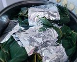 Foto langkah ke 2 dari resep Pepes pedas kepala ikan tuna tomat hijau.