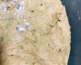 A picture of step 3 of Besan ki Roti.