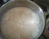 A picture of step 10 of Tuwon semovita and miyan kuka.