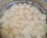Krémes burgonyapüré, gombás brokkolis raguval (vegán) recept fázis 1 fotója