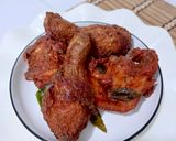 Gambar langkah 6 resipi Ayam Goreng Mamak.