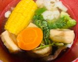 Hình bước làm 3 của món 🌱 Bún súp chay