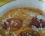 A picture of step 13 of Kashmiri  Nargisi Kofta curry.