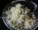 A picture of step 1 of Paneer cheese paratha.
