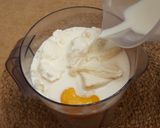 Foto langkah ke 5 dari resep Puding Brownies Marmer.