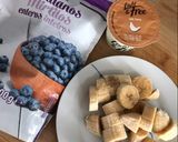 Foto del paso 1 de la receta Smoothie bowl de plátano y arándanos 🌙