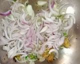 A picture of step 2 of Poshto / Poppy seeds Bhat Bhaja Bengali Style recipe.