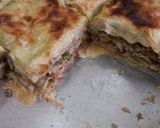 صورة لخطوة 11 من وصفة صينية الرقاق الطري بحشوة الحواوشي😋😘