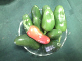 Cebollas con especias  y chile jalapeño