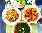 Hình bước làm 5 của món Mâm cơm gia đình thời Covid 19