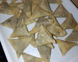 A picture of step 9 of Samosa with Green Grams Filling.