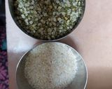 छिलके वाली मूंग दाल और चावल का चीला(chilkewali moongdal aur chawal ka chila recepie in hindi) रेसिपी चरण 1 फोटो