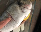 Foto del paso 3 de la receta: Dorada al horno muy jardinera