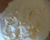 A picture of step 2 of Savory scones with feta cheese and grilled peppers, tomato.