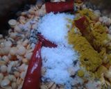 A picture of step 1 of Masoor daal Bari.