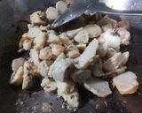 A picture of step 4 of Taro Root Curry Arbi.