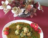 Paneer spinach kofta soft creamy green gravy recipe step 3 photo