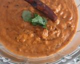 A picture of step 5 of Kara chutney, for South Indian.