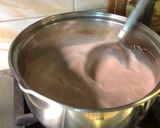 A picture of step 2 of Kashmiri chai.