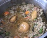 A picture of step 6 of Mint biryani.