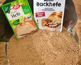 Hình bước làm 1 của món Pizza Nhân Tôm Rau Củ - Đế Bánh Từ Bột Mì Nguyên Cám