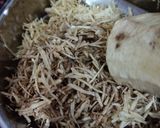 A picture of step 1 of Shakarkand ki kheer.
