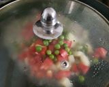 A picture of step 4 of Mumbai Tava Masala Khichdi.