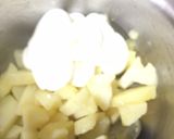 A picture of step 1 of Russian Salad.
