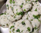 A picture of step 5 of Makhana sabudana tikki.