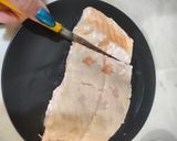 Φωτογραφία βήματος 4 της συνταγής Σολομός με μανιτάρια και κρέμα γάλακτος