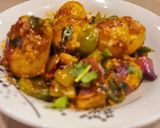 A picture of step 3 of Pan Roasted Chilli Garlic Baby Potatoes.