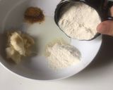 A picture of step 1 of Banana flower paratha.