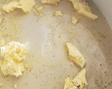 A picture of step 1 of Crockpot potato soup.