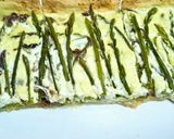 Une image de l'étape 5 de Quiche aux asperges vertes.