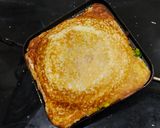 A picture of step 6 of Masala Toast.