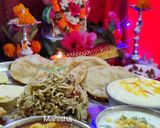 A picture of step 4 of Maharashtrian Thali for Ganesh Chaturthi.
