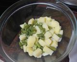 Foto del paso 4 de la receta: Ensalada de papas cocidas, judías verdes y merluza