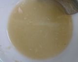 A picture of step 3 of Chia seeds mint lemon drink.