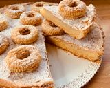 Foto del passaggio 11 della ricetta Crostata alla crema di Pinoli