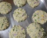 A picture of step 5 of Falafal cutlets.