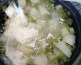 A picture of step 5 of Antoñita's Gazpachuelo.