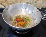 A picture of step 3 of Cheese Pav Bhaji.