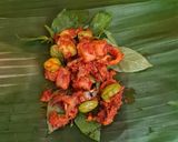 Foto langkah ke 4 dari resep Nasi bakar cumi asin pete.