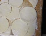 A picture of step 5 of Varenyky (Ukrainian Dumpling).