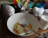 Foto del paso 1 de la receta: Bizcocho goloso de cacao amargo y frutos secos