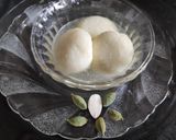 A picture of step 9 of Rasgulla 😋.