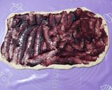 Foto langkah ke 4 dari resep Blueberry Rolls (eggless, metode autolisis).