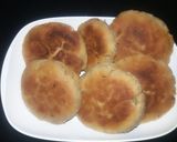 A picture of step 9 of Meethi tiki.